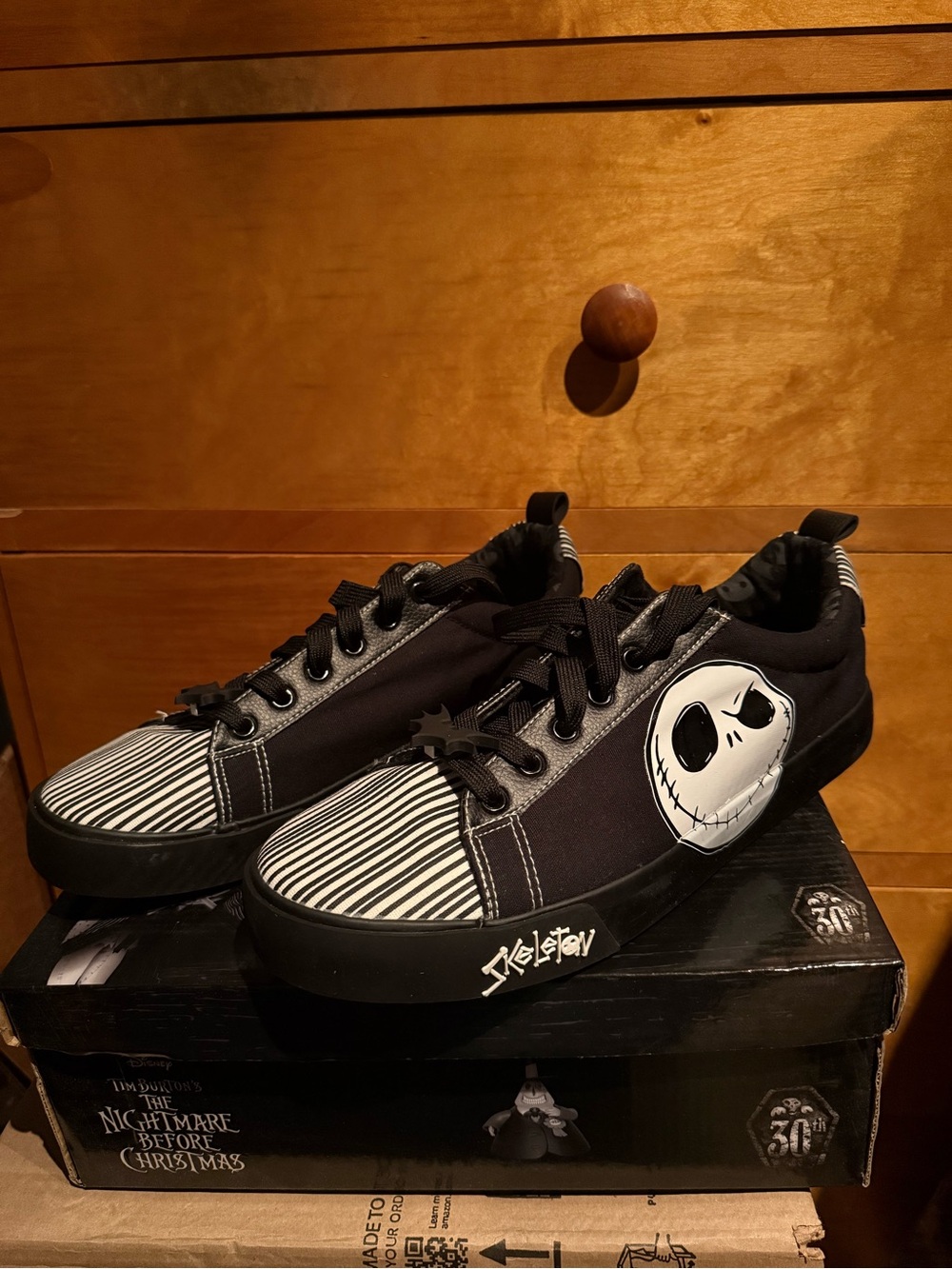Nightmare Before Christmas Jack Skellington 30th Anniversary Ground Up Shoes